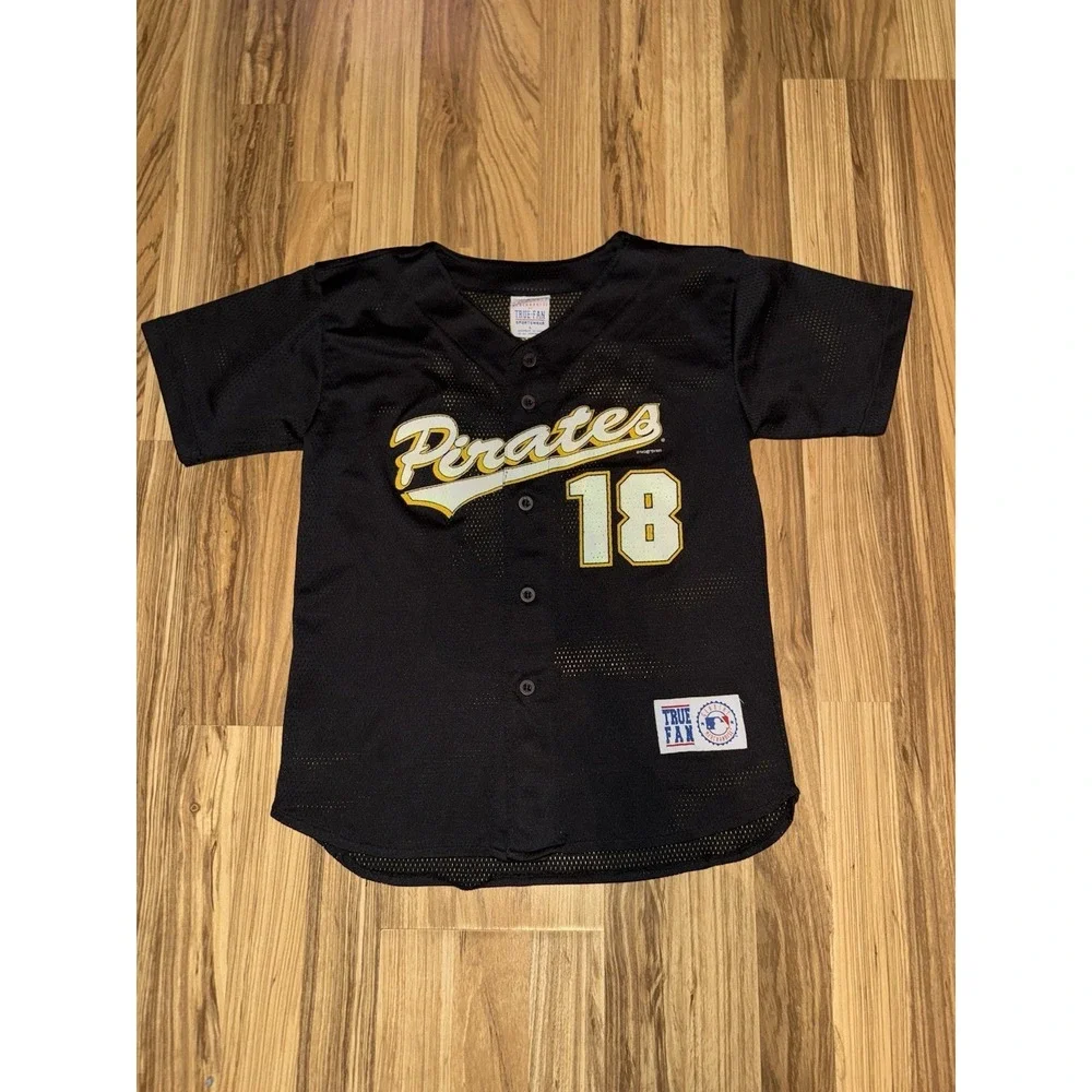 Pittsburgh Pirates Jason Kendall Youth‎ Large Jersey True-fan MLB